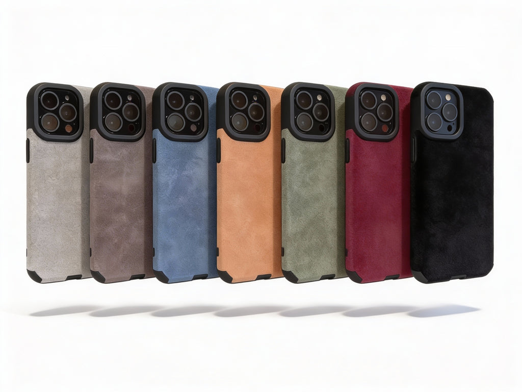 NOIRCASE Wildleder-Optik