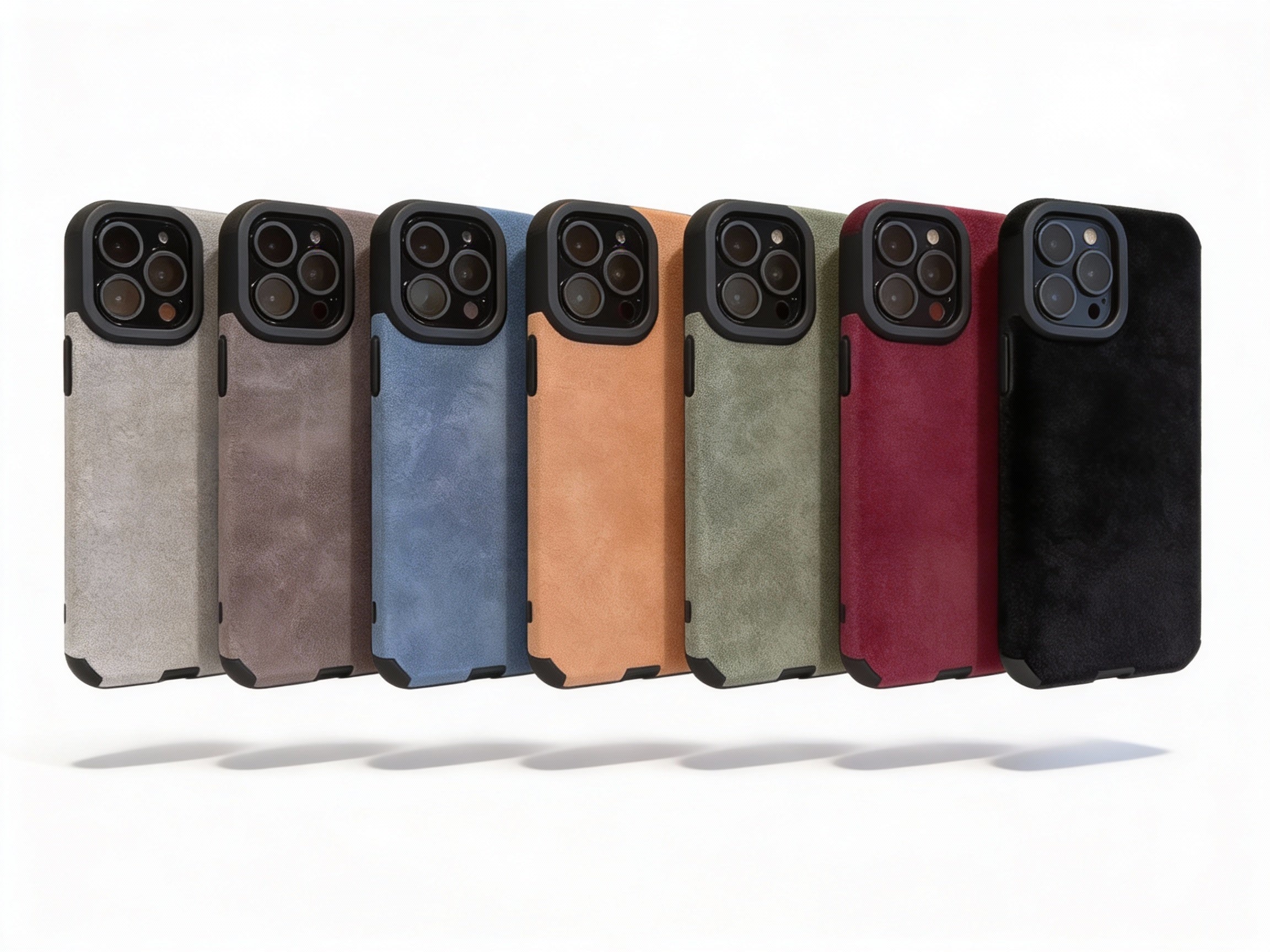 NOIRCASE Wildleder-Optik